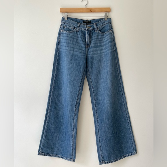 Banana Republic Denim - Banana Republic wide leg jeans. Petite.